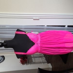 💕NWT Juicy Couture 2pc Lace/Mesh Babydoll Lingerie💕Size Large